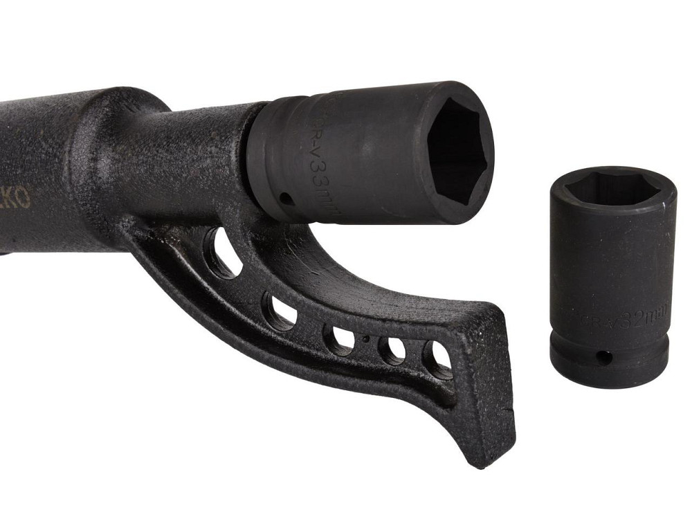 Редуктор-підсилювач крутного моменту "GEKO" (1:58) з двома головками 32 і 33мм на 1 дюйм з подовжувачем Киев - изображение 4