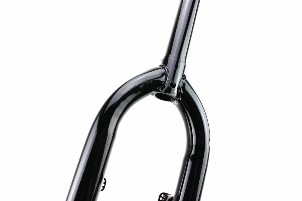 Вилка 24" з різьбою 1" (25,4мм), шток 200мм, V-brake, чорна (можливі подряпини, дефекти фарбування) Киев - изображение 3