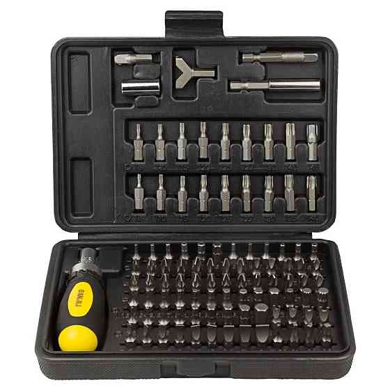 Отвертка с реверсом + биты 101шт CrV (кейс) SIGMA (4002501) Ровно