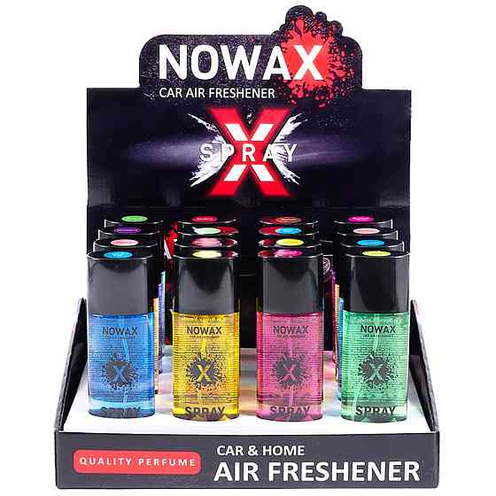 Бокс MIX №1 ароматизаторів повітря Nowax серія X Spray 50 ml Київ