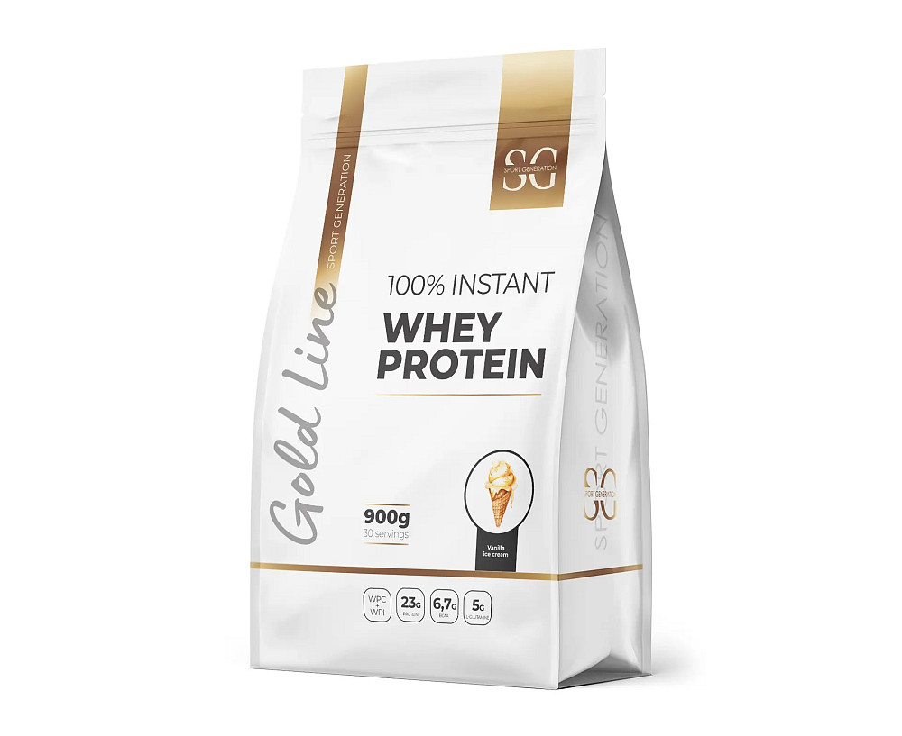 Протеїн Sport Generation Gold Premium 100% Instant Whey Protein 900 г, Vanilla - Ice Cream Луцьк - фото 1