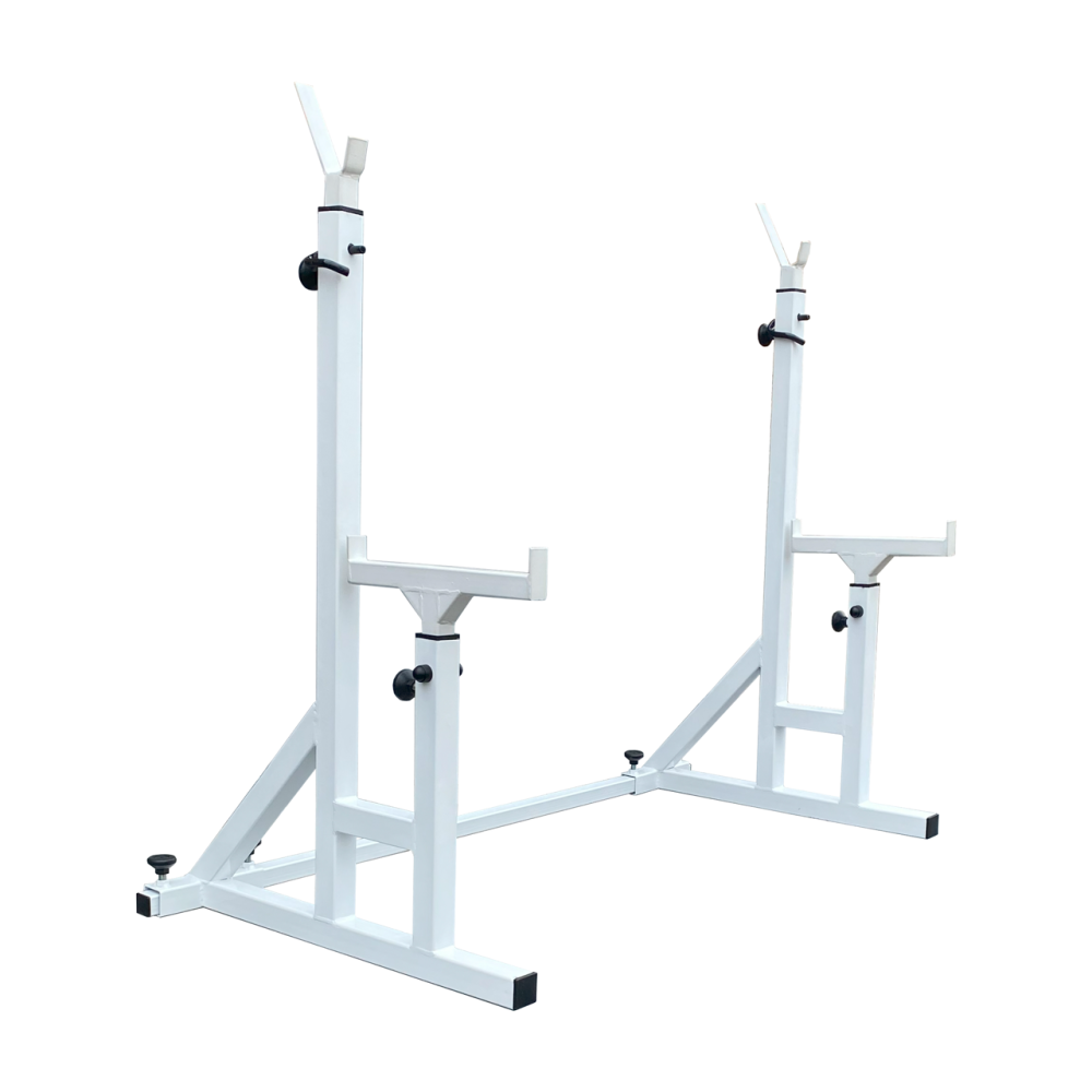 Регулируемые стойки под штангу со страховкой для штанги Белые Киев - изображение 1