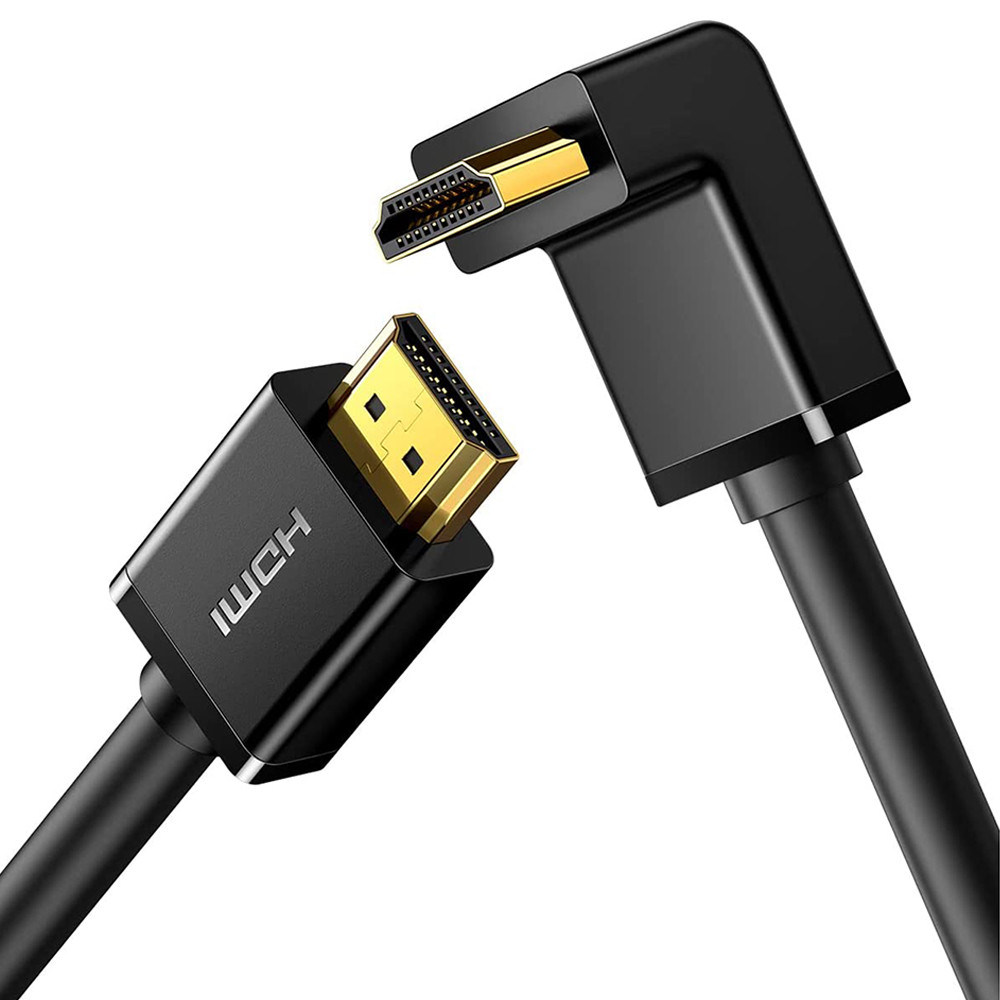 HDMI кабель V1.4 Ugreen HD103 з кутовим конекотором 10120 (1м, 270 градусів) Николаев - изображение 1