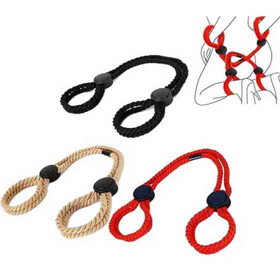 Універсальні наручники для рук і ніг БДСМ Бежевий - Садо-мазо Вінниця