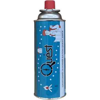 Газовий балон Quest 220 г цангове з&apos;єднання (Q-G220) Вінниця