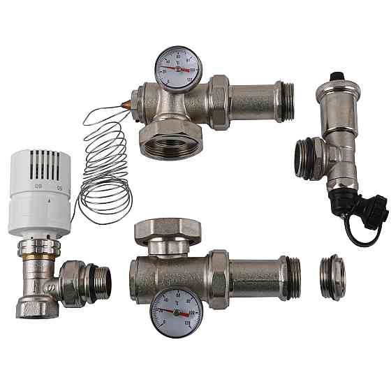 Змішувальна група (без насоса) комплект ECO 01К 1″ (000027483) Київ