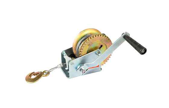 MASTERTOOL Лебідка барабанна MASTERTOOL 454 кг трос 10 м 86-8145 Коломия