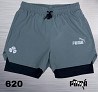 Шорти шорты 2 в 1  для бігу та плавання PUMA HYROX 52