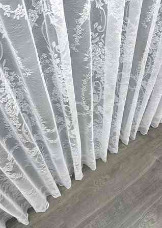Тюль жакард колір білий 1969т Київ