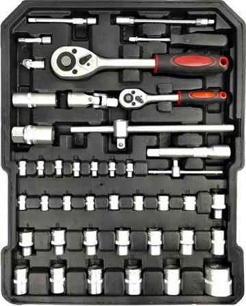 Набір інструментів MJ-600 600 предметів у валізі на колесах, ключі, тріскачки, біти, професійний комплект Одеса