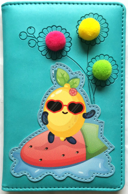 Блокнот дитячий А6/64 арк. "Bourgeois" чисті аркуші, шкірзам обкл, 9358, шт Київ - фото 1