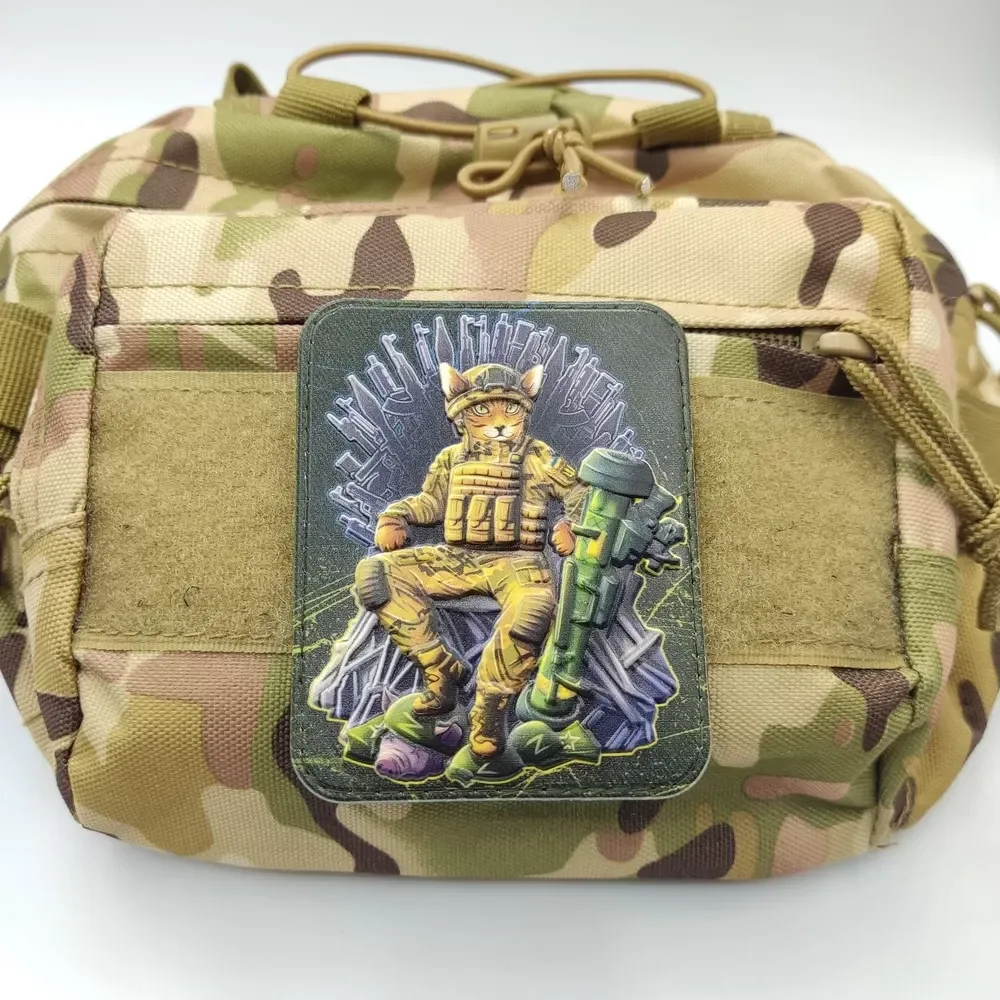 Патч / шеврон Кіт на Залізному Троні Гра Престолів Запоріжжя - фото 3