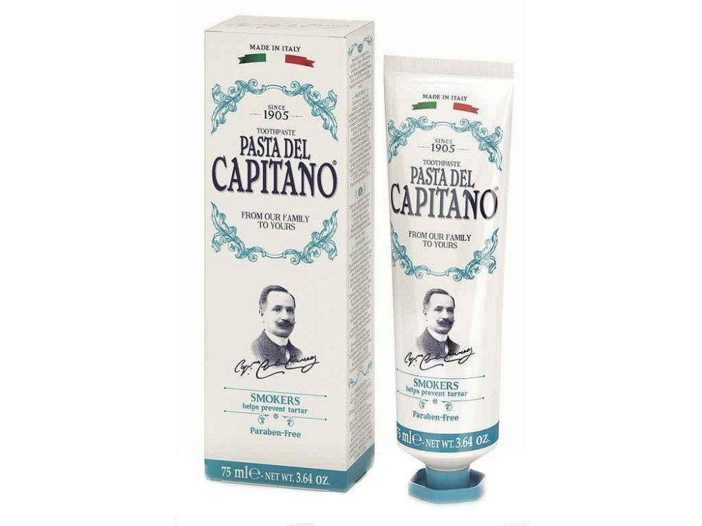 Зубна паста 75мл Для курців 1905 ТМ Pasta del Capitano Київ - фото 1