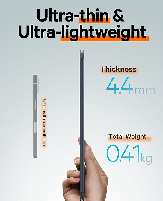 Чохол клавіатура CHESONA для iPad A16 2025/iPad 10-го покоління (2022) A2696 / A2757 / A2777 із замінною батарейкою Дніпро - фото 3