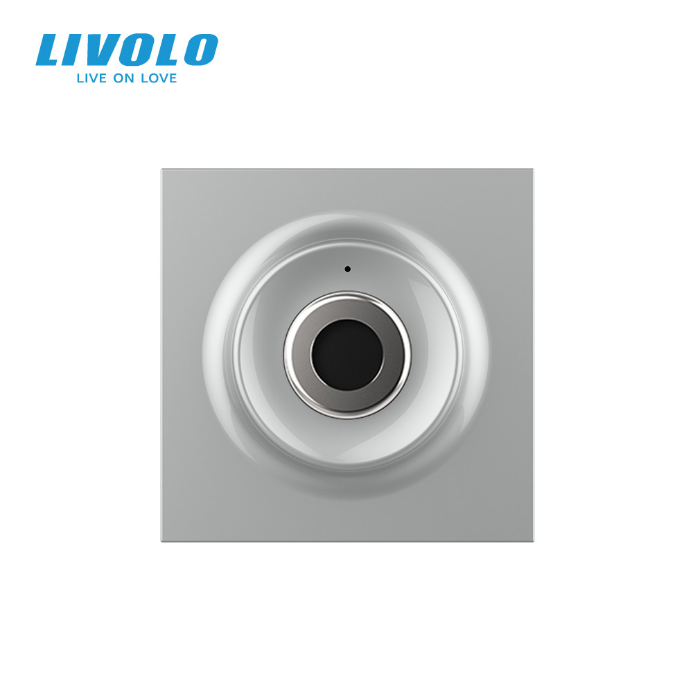Безконтактний сенсорний вимикач LIVOLO Sense, сірий, 5А 230В, з нейтраллю, дальність спрацювання до 8 см (VL-FCU1-2IP) Коломия - фото 3