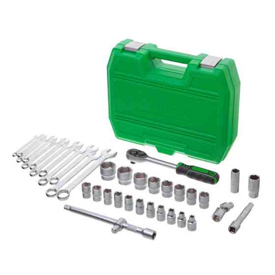 Набір інструментів INTERTOOL 38 од. 1/2" - набір компактність і якість в одному наборі Львів