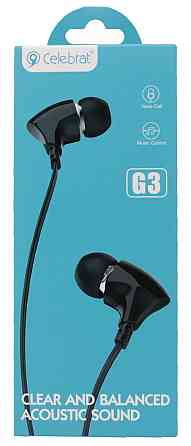 Вакуумные наушники-гарнитура Celebrat G3 Днепр