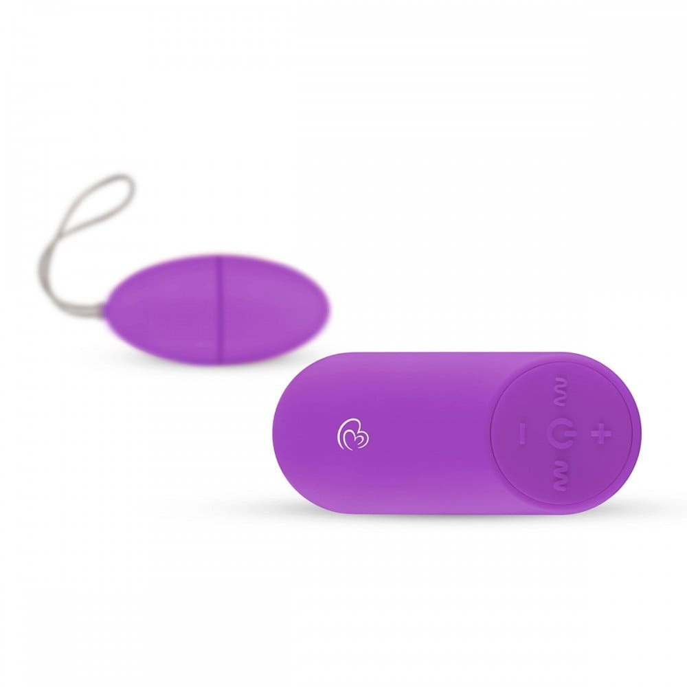 Виброяйцо с пультом Easytoys Remote Control Vibrating Egg, фиолетовое Sex Aura Киев - изображение 3