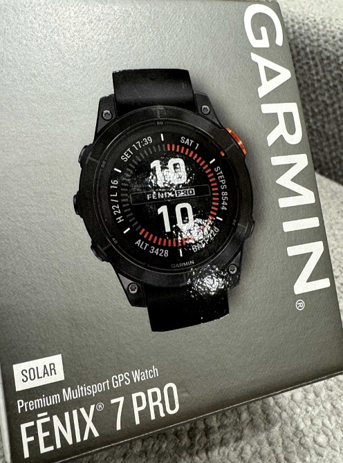 Годинник: Garmin Fenix 7 Pro Solar з Європи! Київ - фото 2