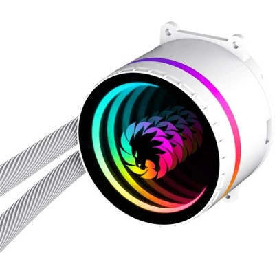 Система рідинного охолодження Gamemax Iceburg 120 White infinity Вінниця - фото 6