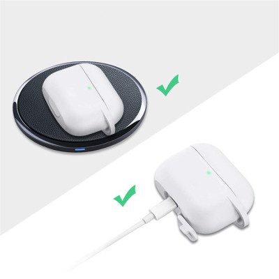 Чохол для навушників BeCover Silicon для Apple AirPods Pro White (704491) Вінниця - фото 2