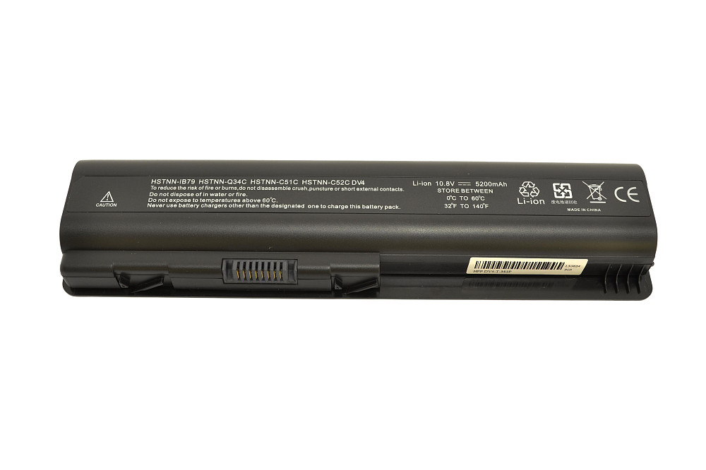 Аккумулятор для ноутбука HP Compaq HSTNN-IB79 Pavilion DV6 10.8V Black 5200mAh OEM Вінниця - фото 4