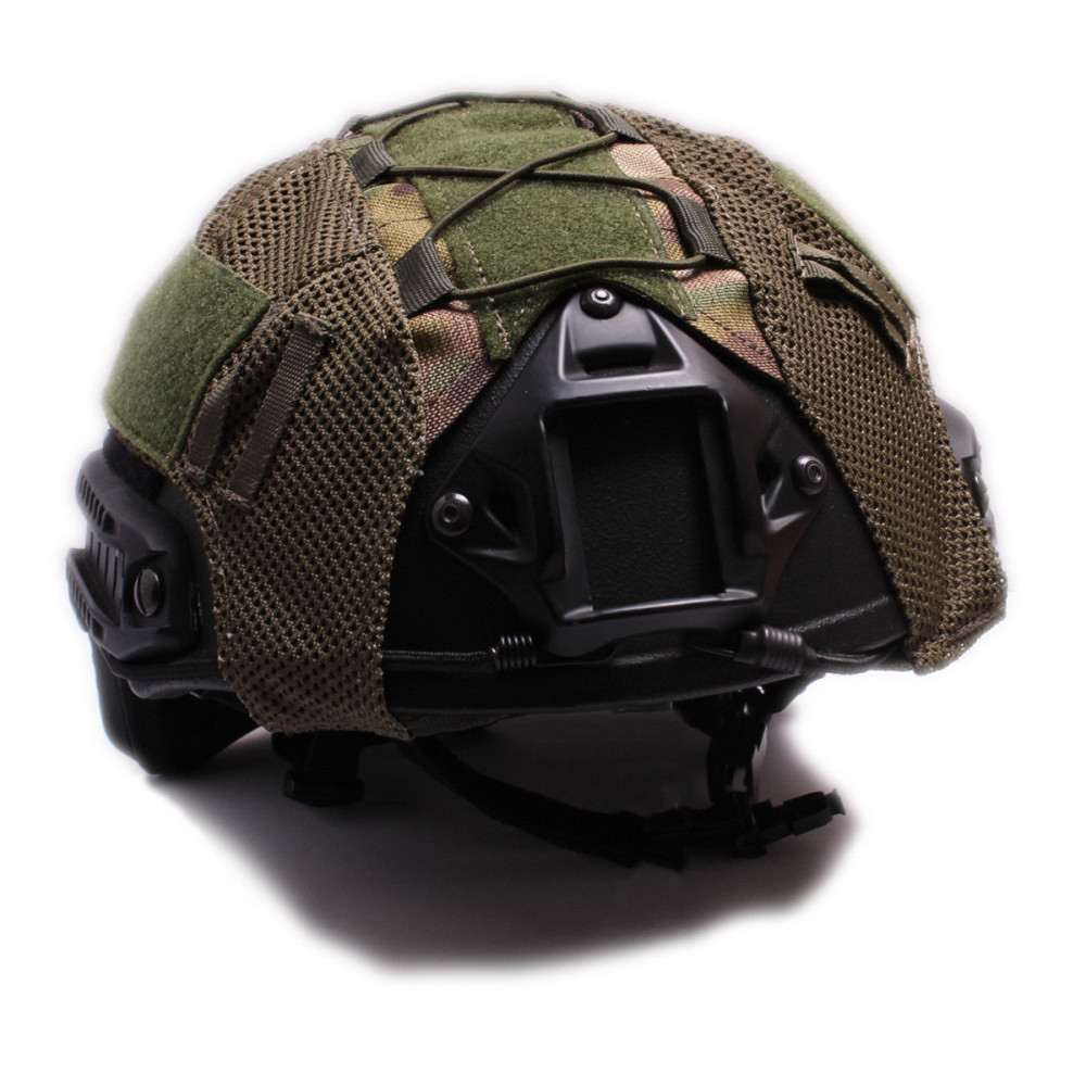 Кавер для шлема Мультикам чехол на каску открытые уши Одесса - изображение 2