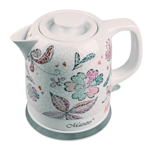 Електрочайник 1,5л 1200W (диск) Квіти MR-068-FLOWERS Maestro Житомир - изображение 1