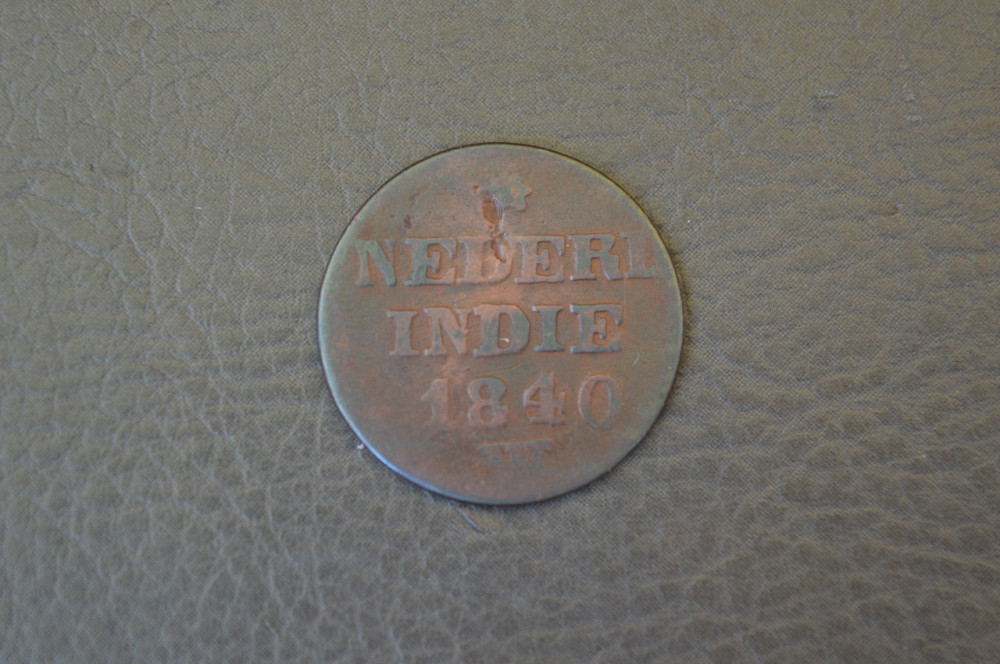 Нидерландская Индия , 1 цент 1840г. Полтава - изображение 1