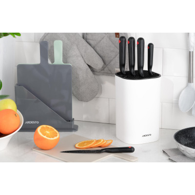 Набір ножів Ardesto Black Mars 5 шт Black (AR2105BR) Вінниця - фото 4