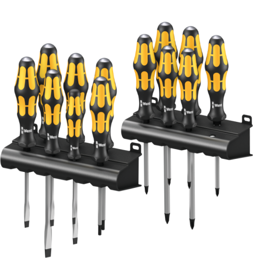 Набір ударних викруток 13 штук Wera Kraftform Big Pack 05133285001 Одеса