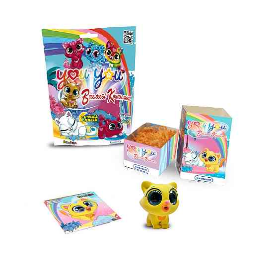 Колекційна фігурка-сюрприз You You - Веселкові кошенята Дніпро