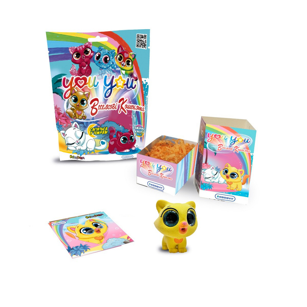 Колекційна фігурка-сюрприз You You - Веселкові кошенята Дніпро - фото 2