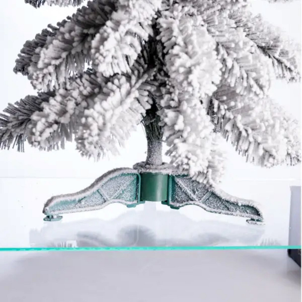 Lugi Штучна міні ялинка "Снігова королева" засніжена на пластиковій підставці 40 см SOK-M-05-1 Коломыя - изображение 3