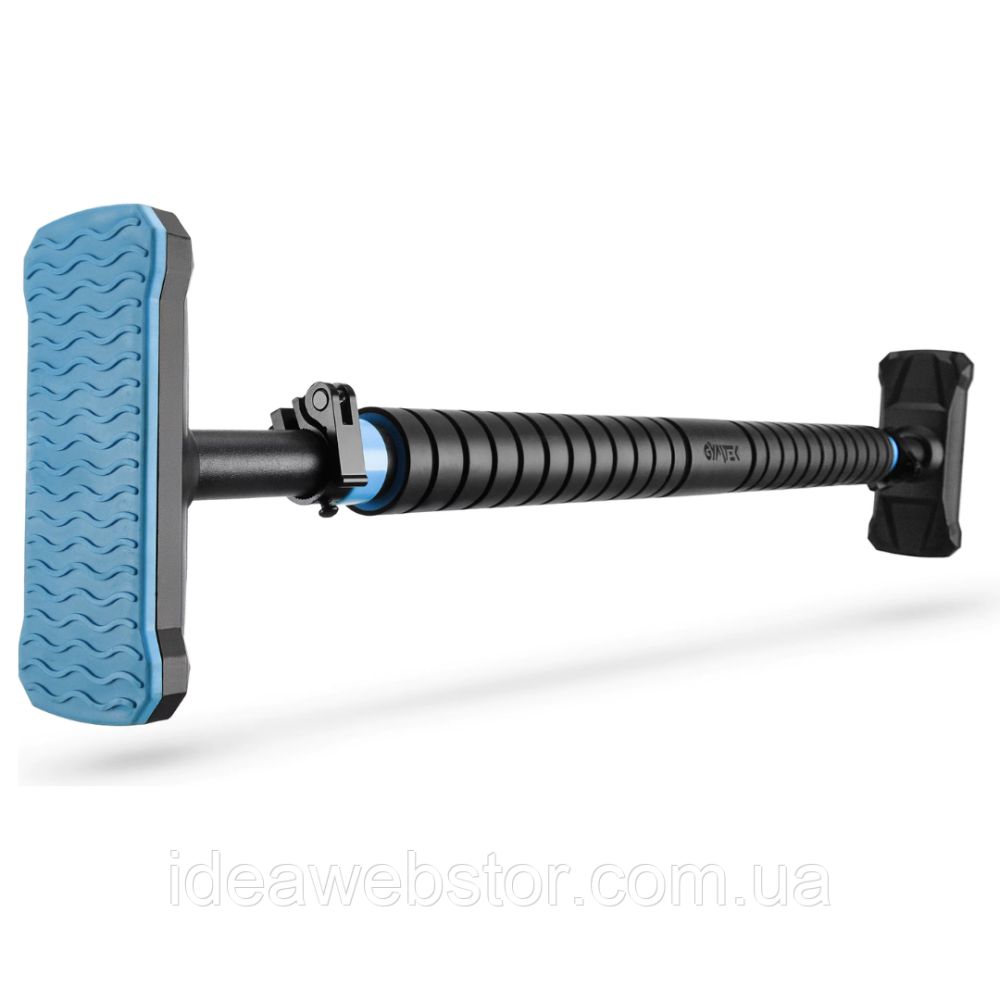 Турнік розсувний GYMTEK 70-100 см для дому дверний у розпір без свердління сталевий турнік для підтягувань із м'якими ручками Київ - фото 9