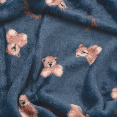 Плед Ardesto Flannel 100% полиэстер, плюшевые мишки 160х200 см (ART0131PB) Вінниця - фото 4