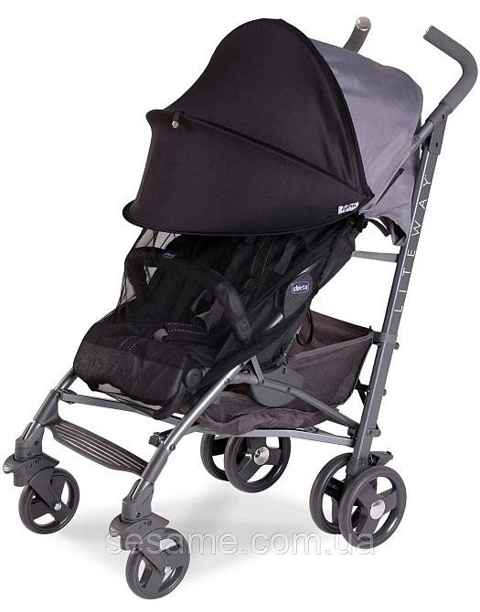 Сонцезахисний козирок (Кап) Must Have Shade 2 в 1 з чорною москітною сіткою Харків - фото 10