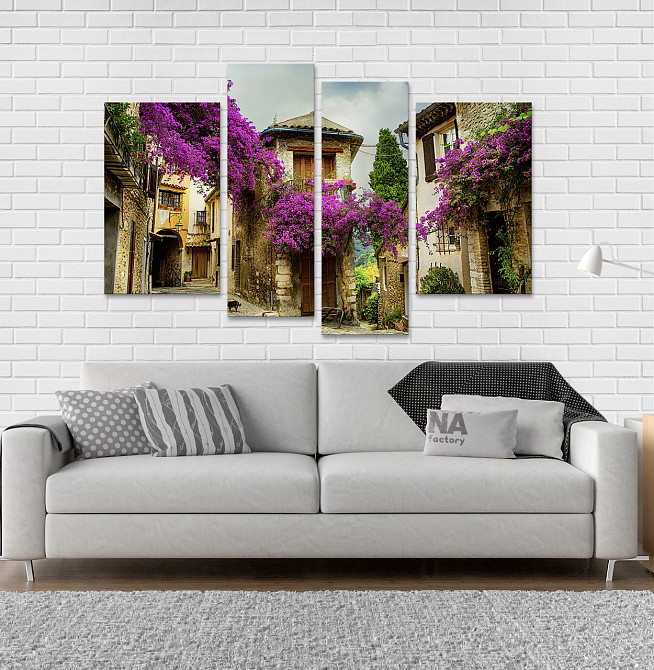 Модульна картина Місто Квіти Art-19_4 Київ - фото 2