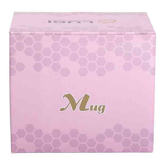 Чашка порцелянова із золотим обідком і золотою ручкою 420 (мл) Бежева RX-N240629BE Коломия