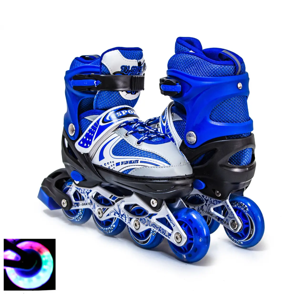 Розсувні ролики Star Happy. Синій колір. Розмір 34-38 Одеса - фото 2