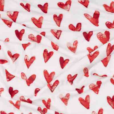 Плед Ardesto Flannel 160х200см, 100% поліестер, сердечка (ART0125PB) Вінниця