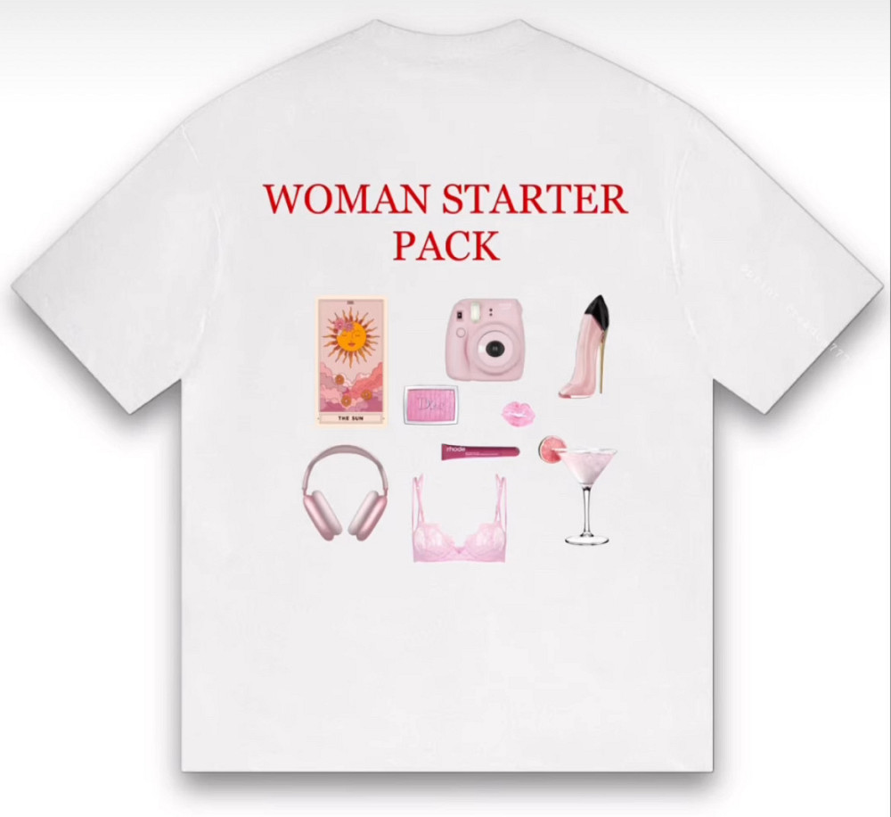 Футболка "Woman Starter Pack" / Футболка "Жіночий стартовий набір" Чернівці - фото 1