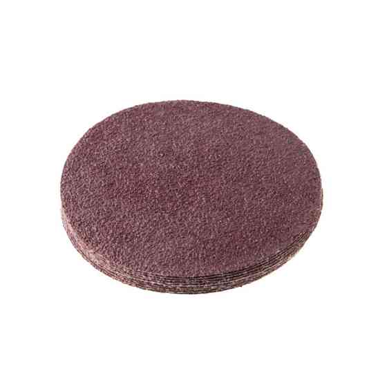 Круг наждаковий на липучці 125 мм, папір клас E, щільність 220 г/м², К36, 10 од. INTERTOOL BT-0552 Київ