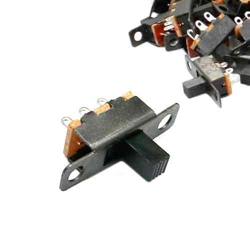 Перемикач движковий повзунковий SS12F15VG6, 100шт, 2пол 3pin тумблер Вінниця