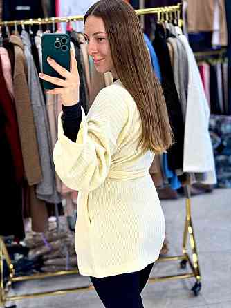 Женский базовый теплый кардиган ангора 