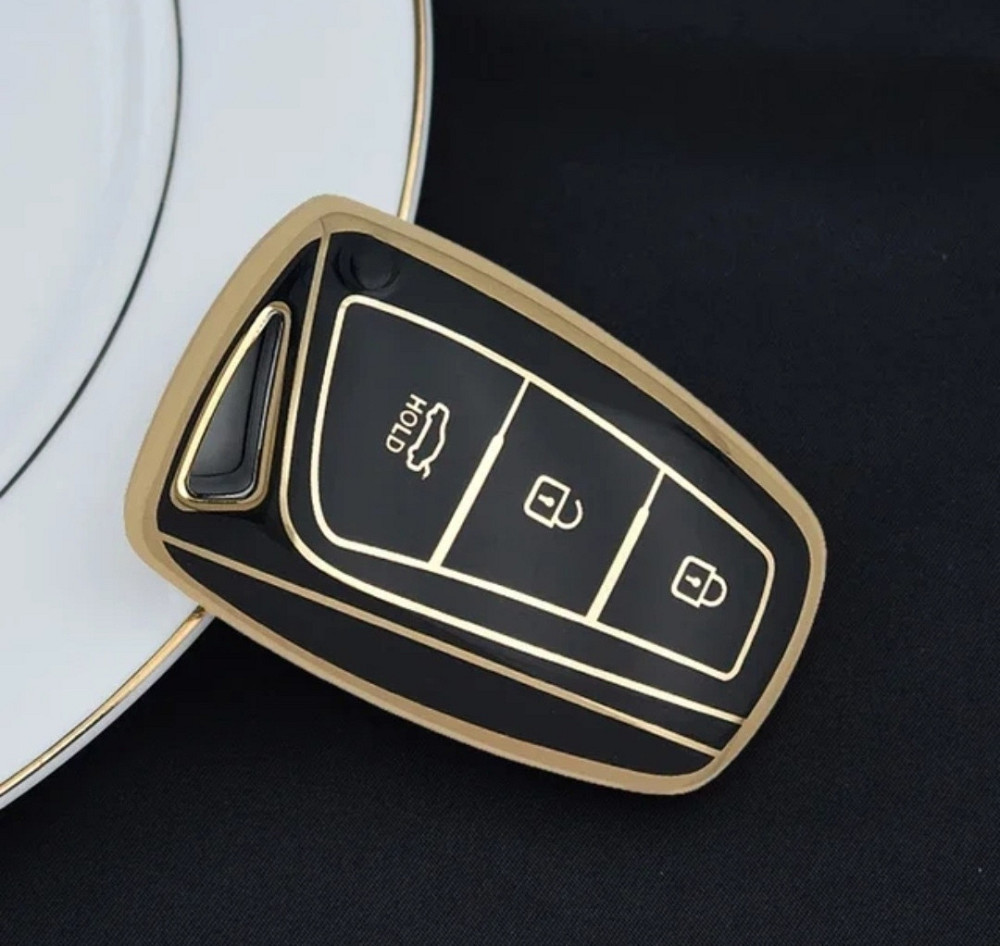 Захисний чохол для автомобільного ключа Hyundai Чорний Смела - изображение 1