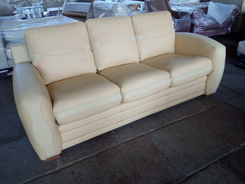 Диван шкіряний трьохмісний модель 409 ZEUS Ужгород - изображение 2