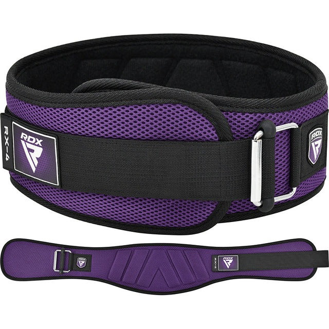 Пояс для важкої атлетики RDX RX4 EVA Curve неопреновий PURPLE S Каменское - изображение 1