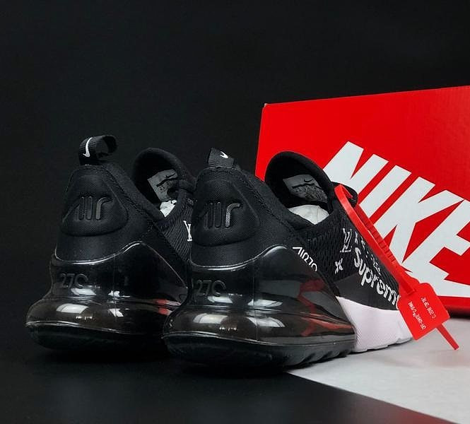 Кроссовки Nike 270 Мужские Черные Найк с Амортизацией Тканевые (размеры: 41,42,43,44,45) - 001 Днепр - изображение 7