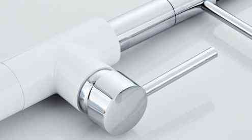 Змішувач кухонний WanFan з висувним зливом, для гарячої і холодної води, що обертається на 360 градусів, 2 вид Кам'янець-Подільський